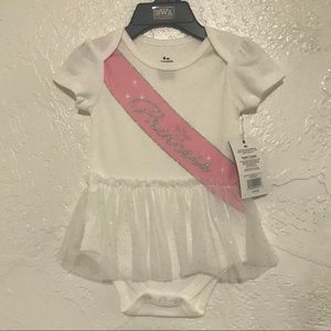 Baby girl princess onesie